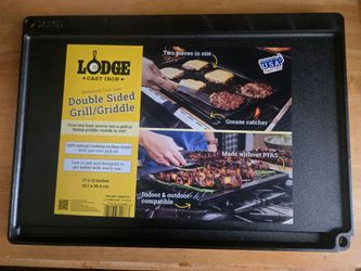 Lodge double sided grill brand new