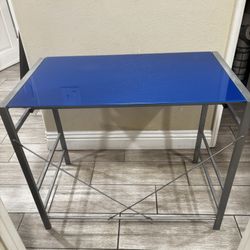 Blue Computer Desk!!
