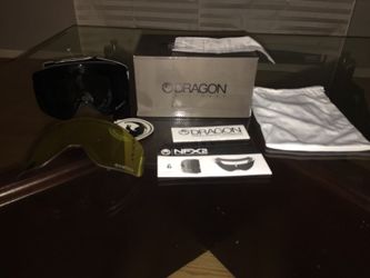 Brand New Never worn Dragon Snow Googles