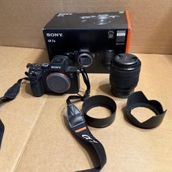Sony Alpha A7 III 24.2MP Digital Camera -Black with FE 28-70 lens