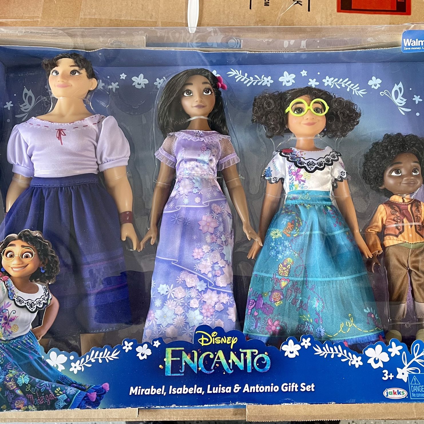 Disney Encanto Doll Toy Mirabel Isabela Luisa & Antonio 4 Pack BRAND NEW!!