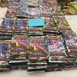 350 Pokemon Astral radiance booster packs!
