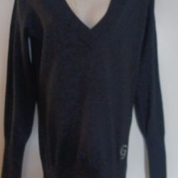 Pulover de Manga Negro G Nuevo. 