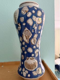 Beautiful shell vase