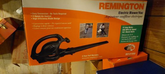 Remington 3 In 1 Blower/ Vacuum/Mulcher NEW IN BOX-- Just $45 