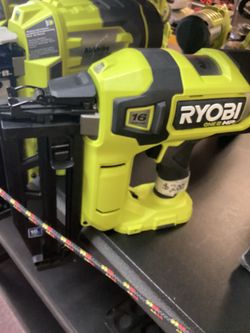RYOBI 18v HP Brushless 16ga Finish Nailer (Tool-Only) $200