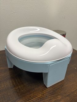 Portable toilet training seat
