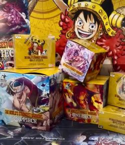One Piece OP-17 / 4th Anniversary Display Lot