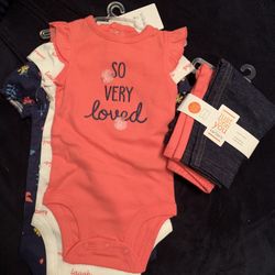 Baby Girl 3 Mos New With Tags