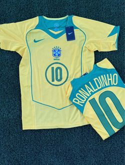 Camisa Ronaldinho Brasil retro