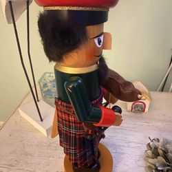 Steinbach German Nutcracker Scottish Bagpiper