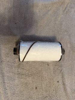 Cylindrical Filter Element with Metal End Caps and O-Ring