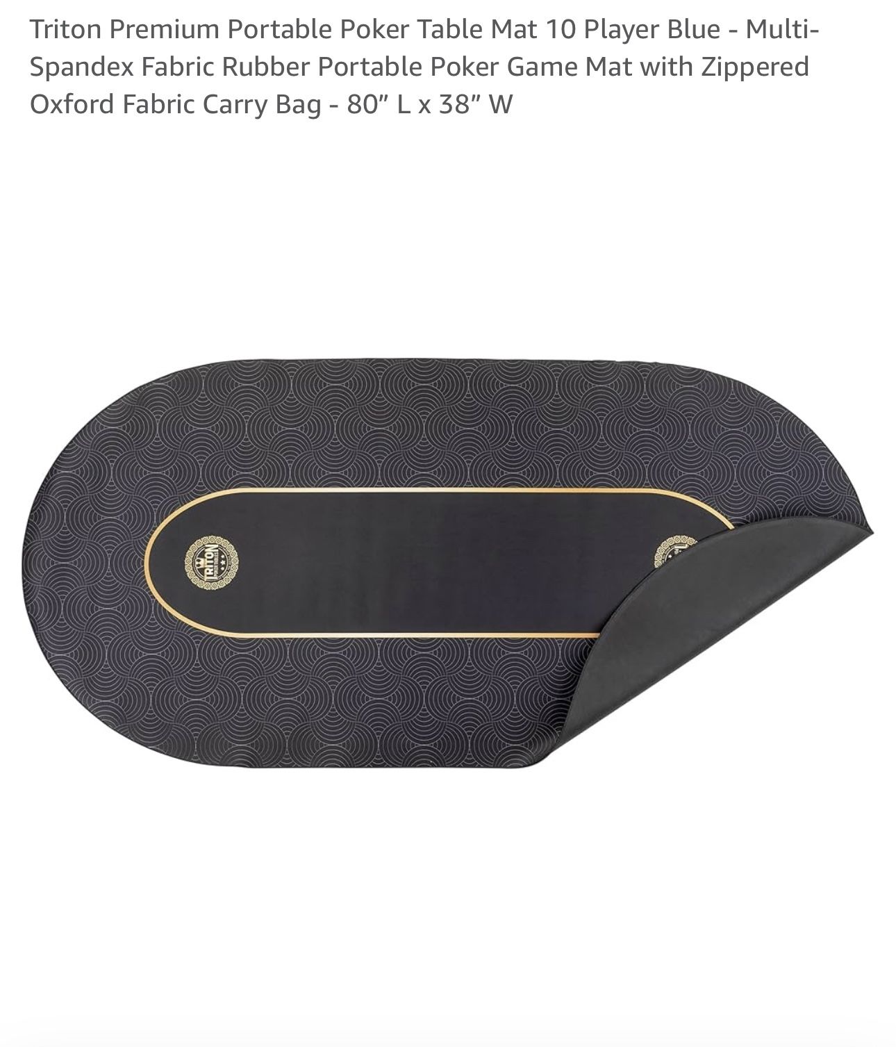 Portable Poker Mat 