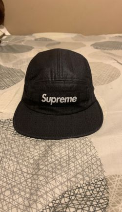 Supreme Fuck Everybody Jacquard camp cap Black FW19