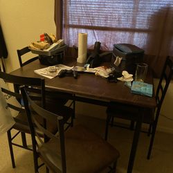 Mainstays Dining Room Table And Chairs