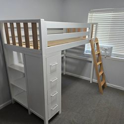 Dania Rowan Twin Loft Bed 