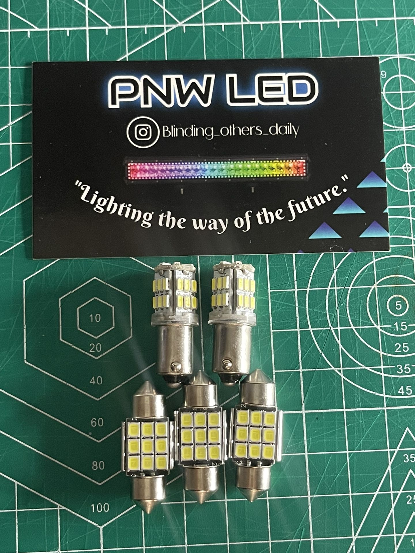 Leds For Car Truck Or Bike And Lots Of Annodized Metal
