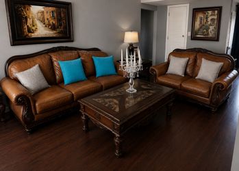 Sofa and Loveseat