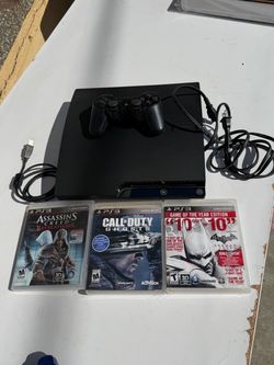 PlayStation 3 Slim 120GB Console Bundle (Model CECH-2001A)