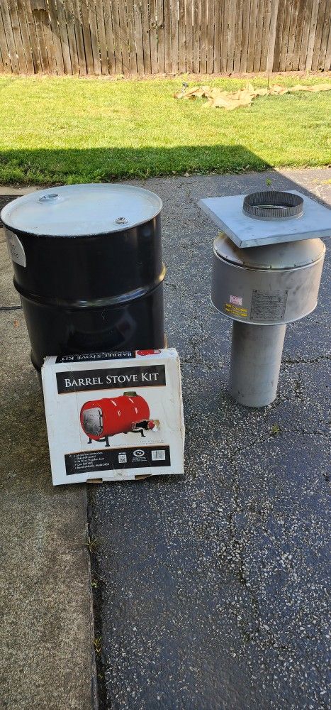 Barrel Stove Kit