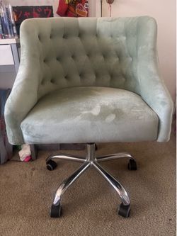 Green Velvet Chair