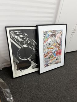 Frames, various sizes