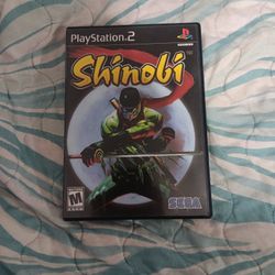 Shinobi (RARE) (PS2) USED PERFECT CONDITION 