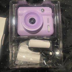 Digital purple camera new come with films