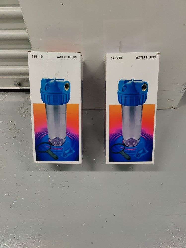 Whole House Water Filters - Brand New