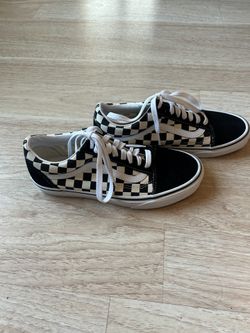 Vans Old Skool Low Black/white Checkered Shoes