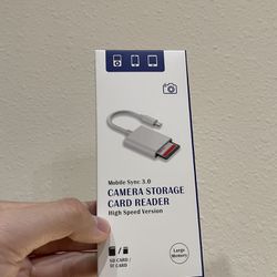 Camera Storage Card Reader