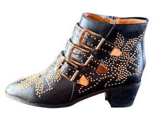Mark down!! Leather Studded Boots Like Chloe