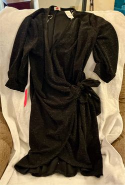 Black Cocktail Dress 1X