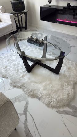 Modern Glass Living Room Table