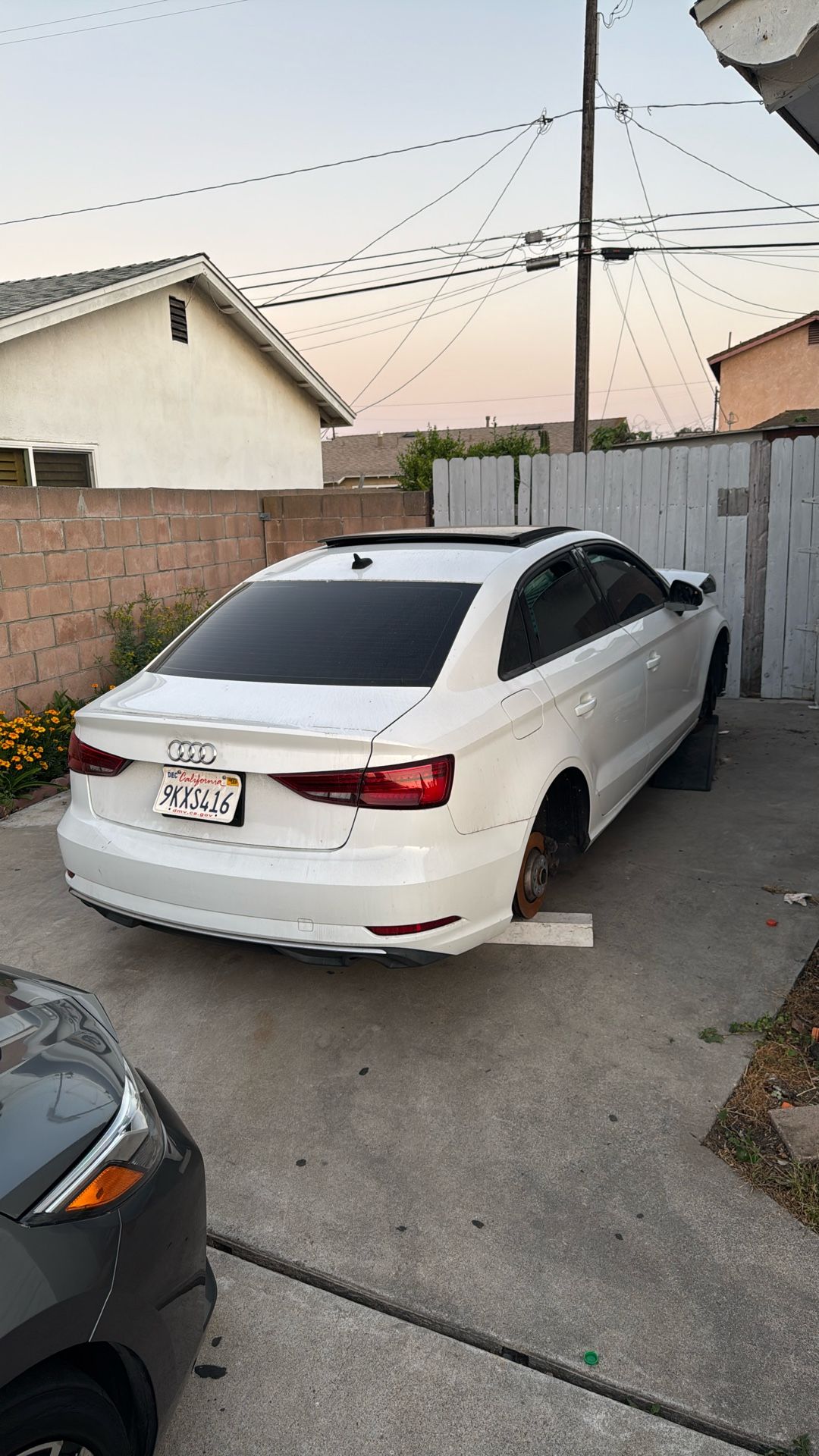 totaled A4 selling parts for fair price/cheap