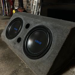 Jensen 2 12’s with vented sub box