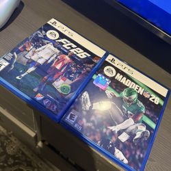 FC 26 and Madden 26 Playstation 5