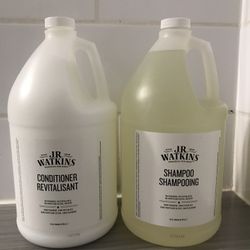 J.R. WATKINS - 1 Gallon Of Shampoo and 1 Gallon Of Conditioner 