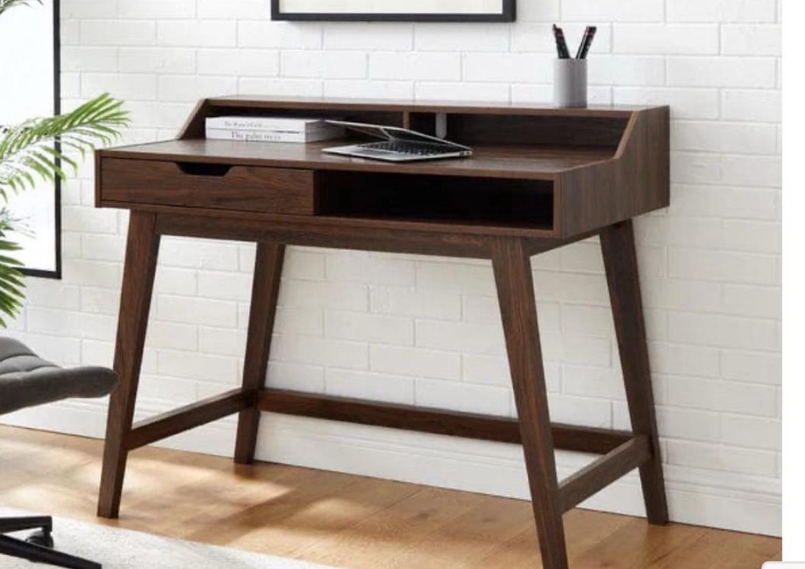New Edison Walker Mahogany Color desk