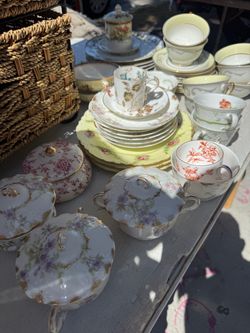 Vintage Porcelain Dinnerware Sets