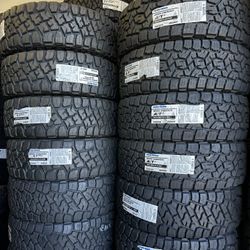 All Terrain Tires Available 35x12.50R17LT 