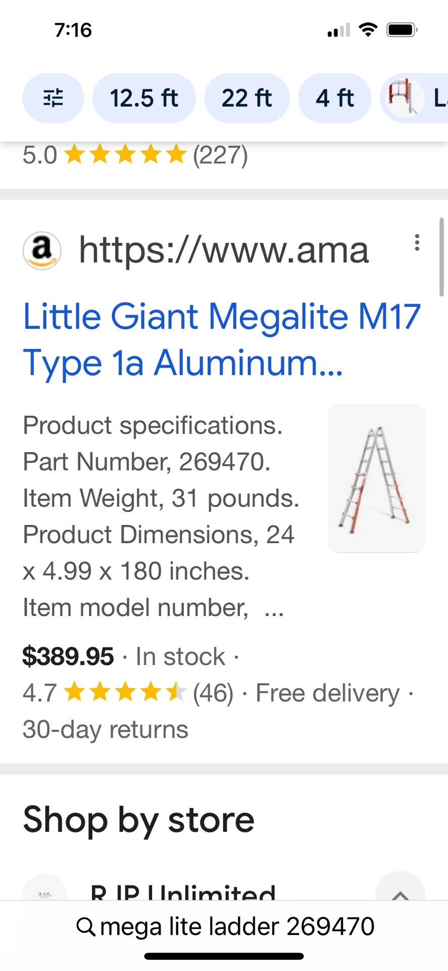 Little Giant Ladder 