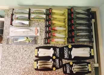 Brand new lures.