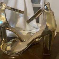 Size 11 Gold Heels