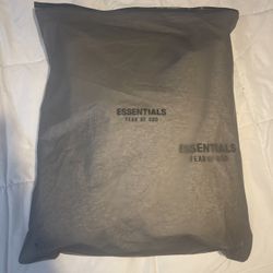 Fear Of God Essentials Fleece Hoodie Light Heather Grey