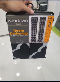 Black out drapes/curtains