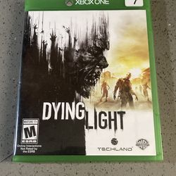 Dying light!!