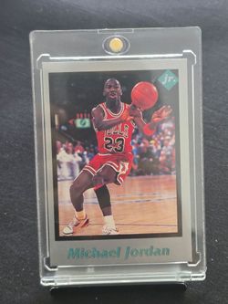 ERROR CARD 1991 Michael Jordan NBA Chicago Bulls #21 Base Set Basketball Card