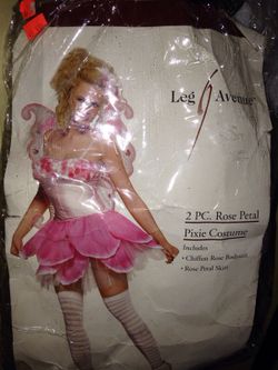 2 PC Rose petal Pixie costume