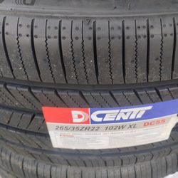 265 35 22 NEW TIRE 265/35R22. 265/35ZR22